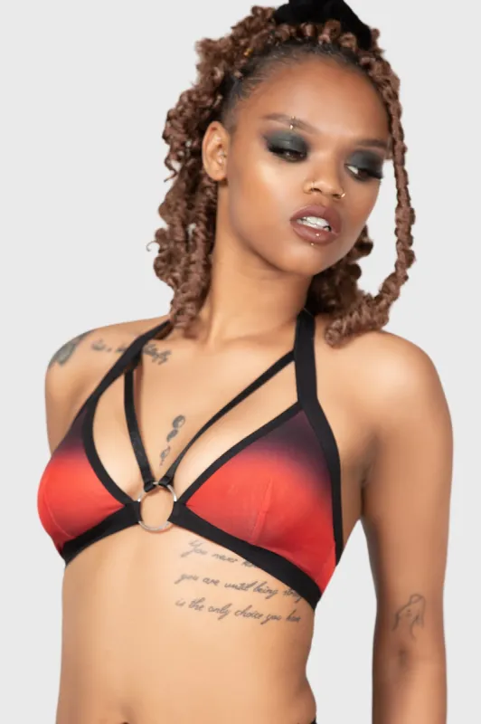 Dazzling Performance Bralet sold by Killstar