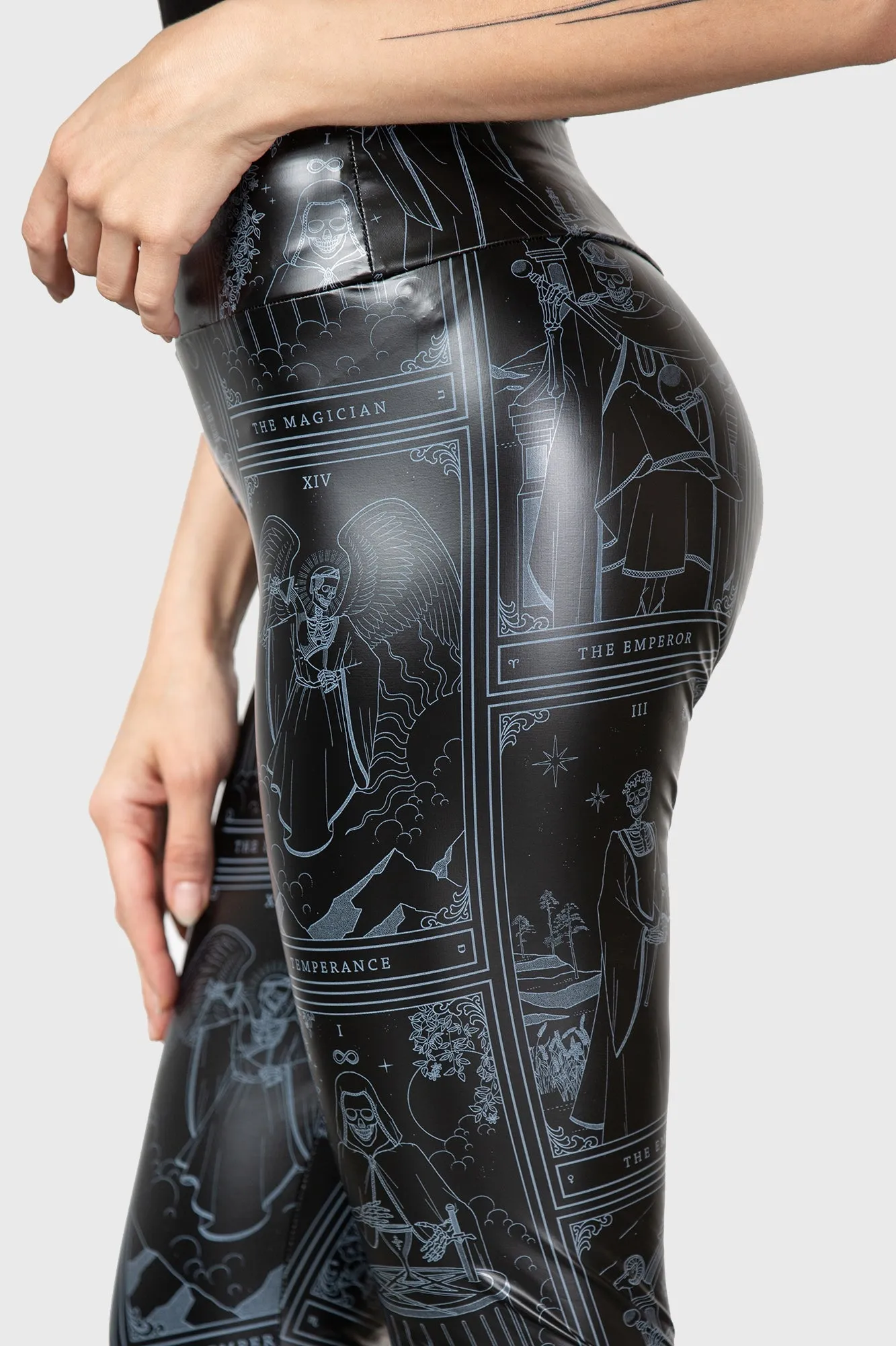 Tarot Leggings sold by Killstar product image thumbnail 2