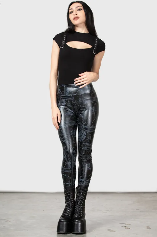 Tarot Leggings sold by Killstar