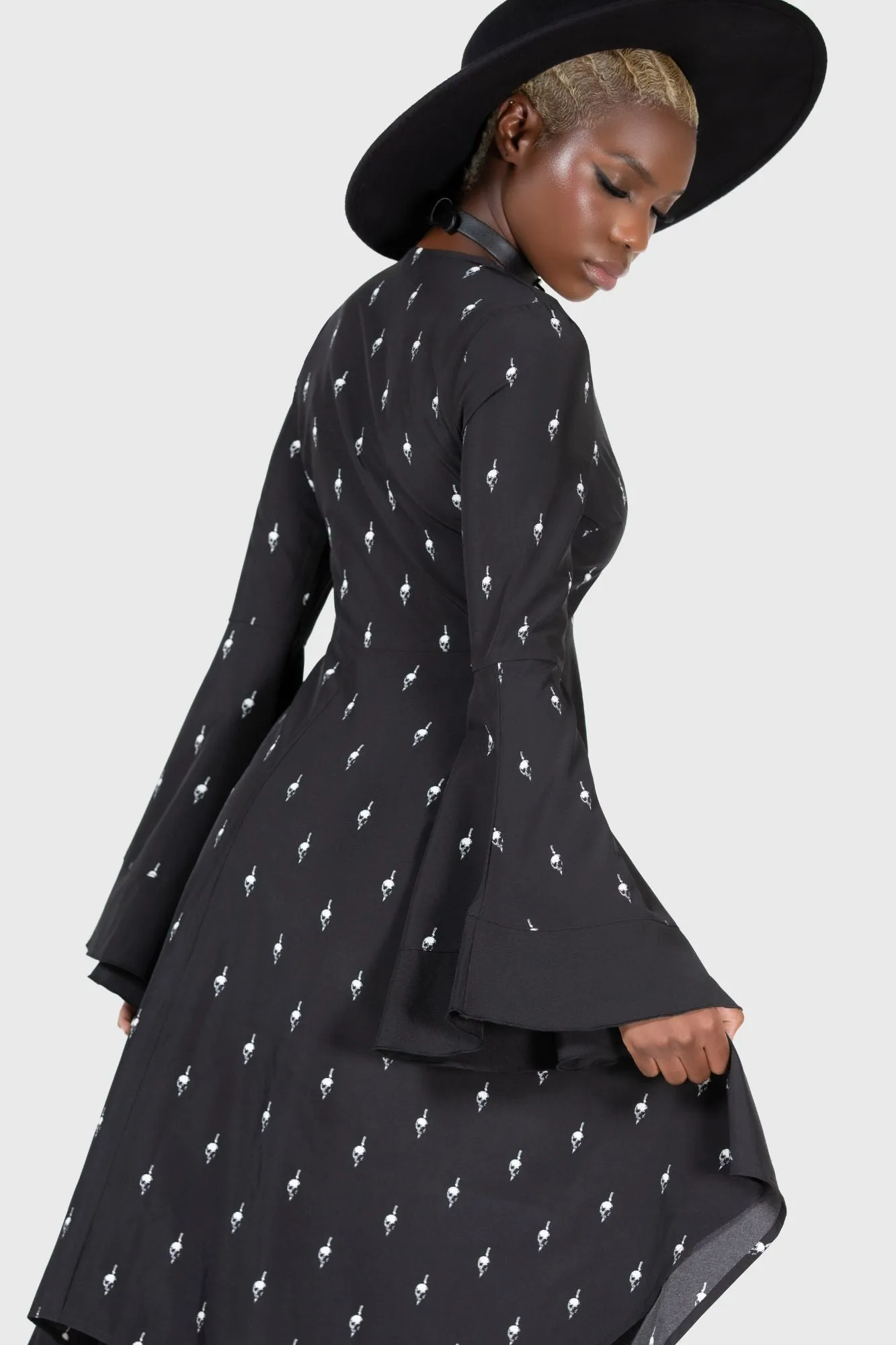 Bury Hatchets Midi Dress sold by Killstar product image thumbnail 2