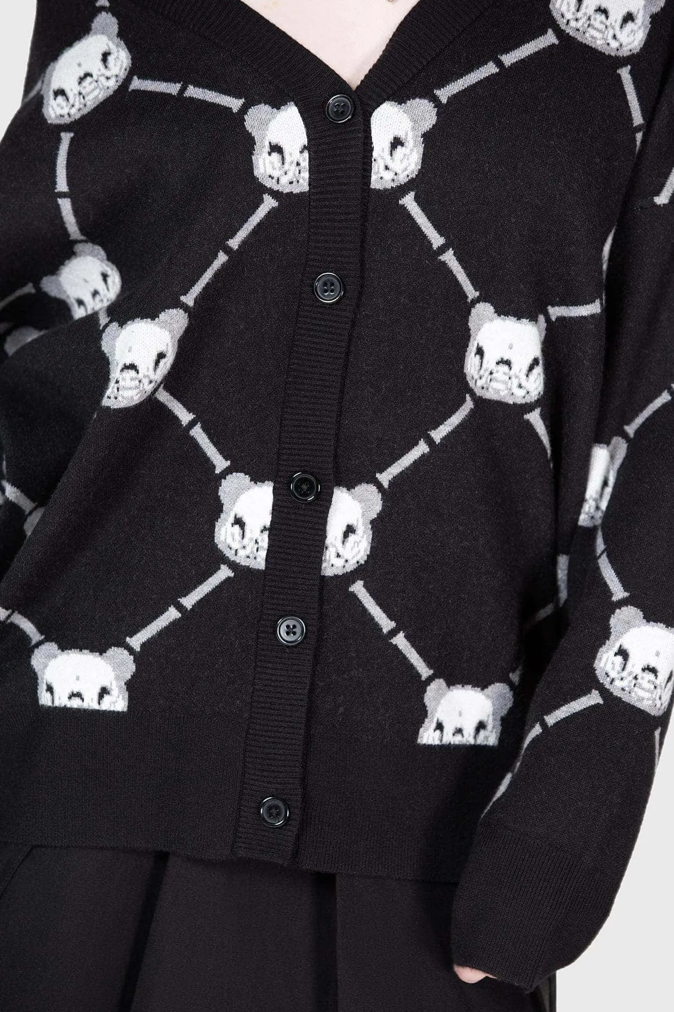Bone To Pick Cardigan sold by Killstar product image thumbnail 2