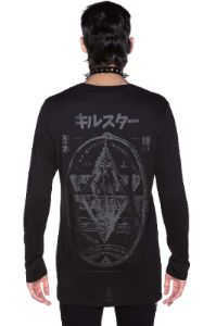 Heaven Can Wait Long Sleeve Top sold by Killstar