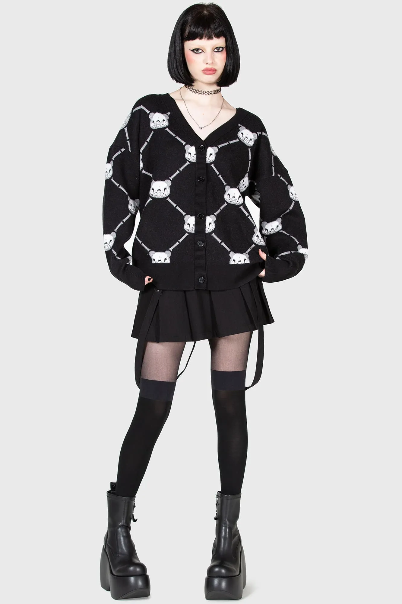 Bone To Pick Cardigan sold by Killstar