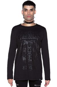 Heaven Can Wait Long Sleeve Top sold by Killstar