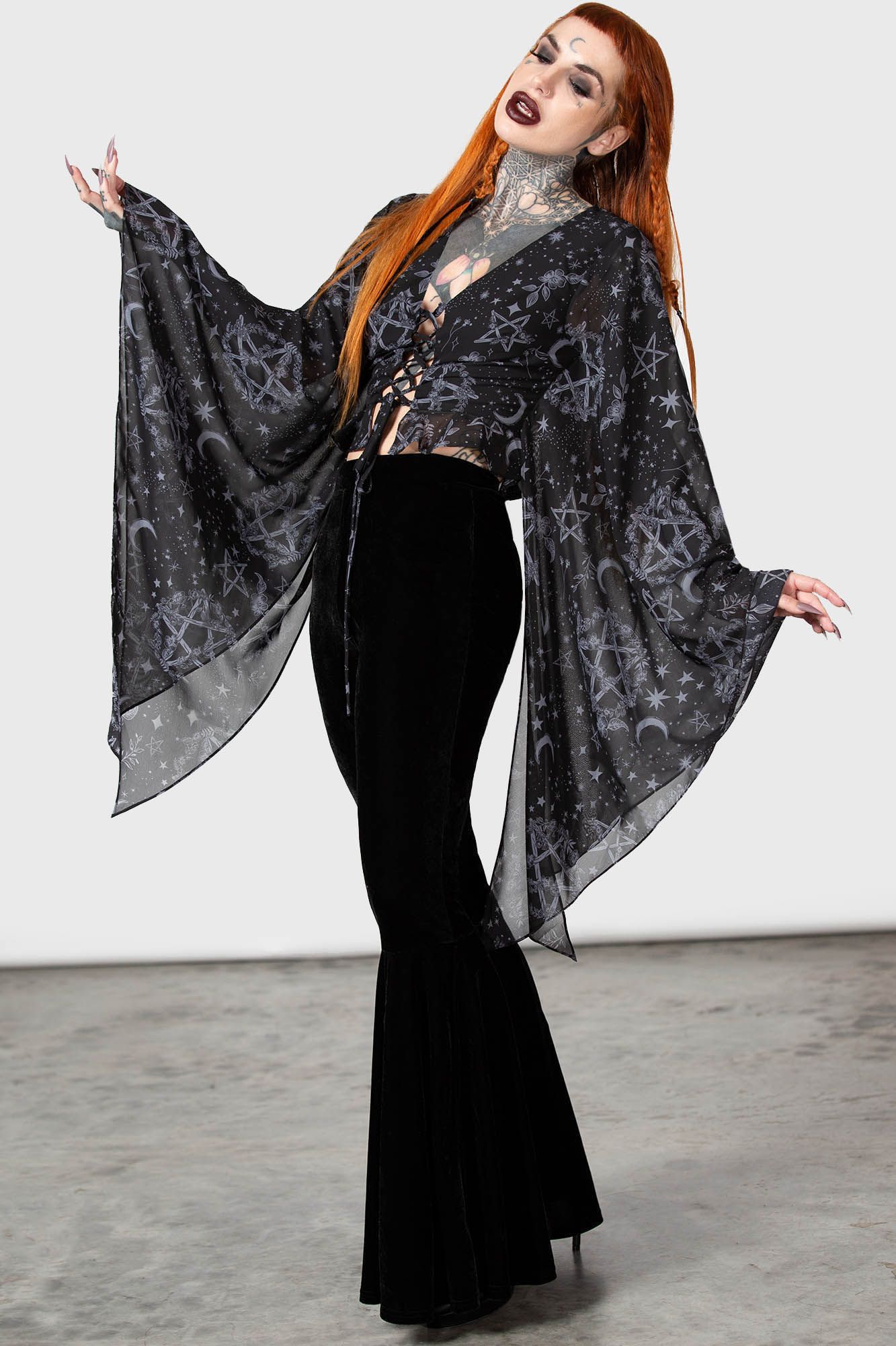 Starwitch Blouse Resurrect sold by Killstar product image thumbnail 4