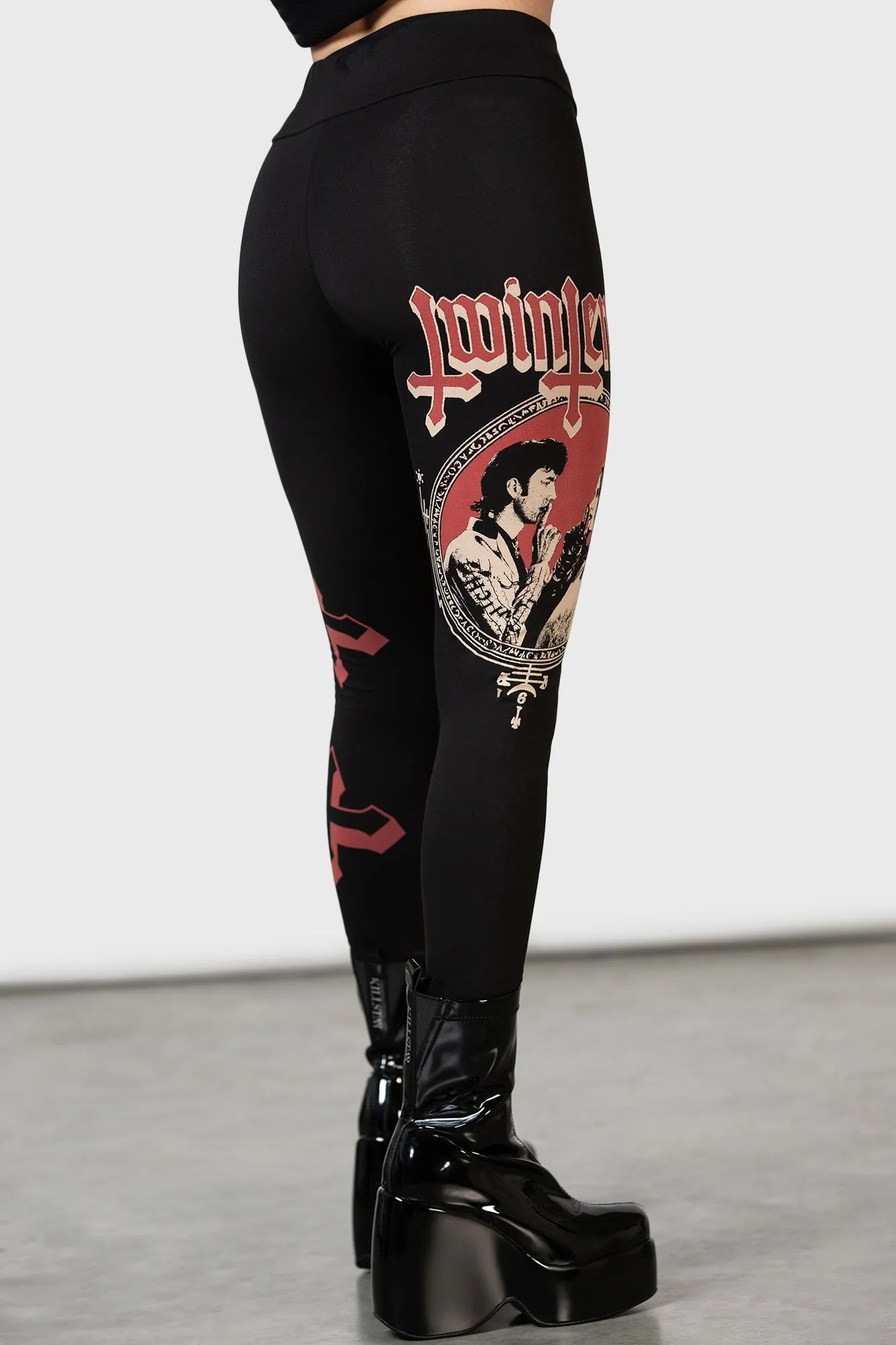 Wickedest Leggings sold by Killstar product image thumbnail 3