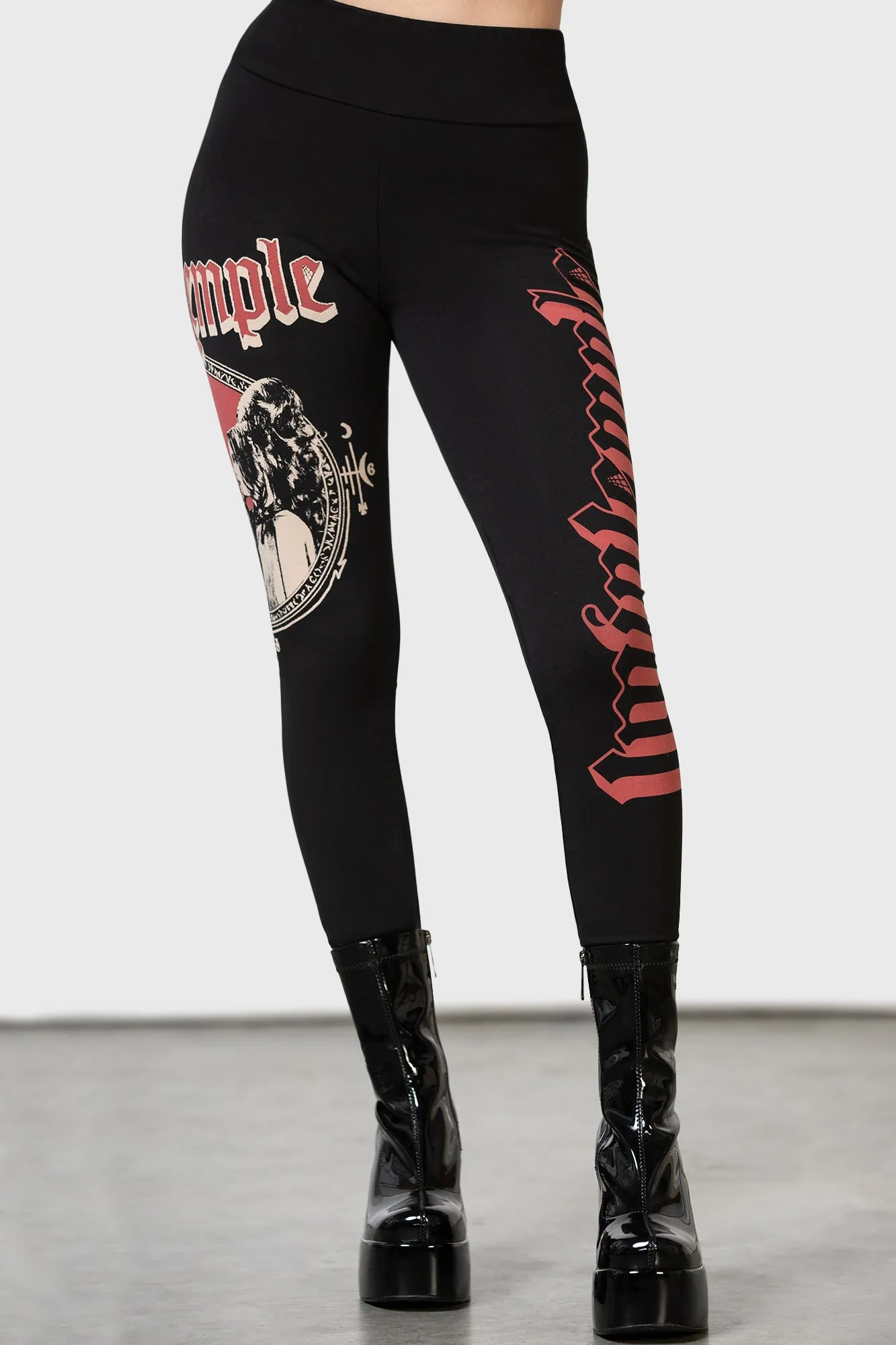 Wickedest Leggings sold by Killstar product image thumbnail 4