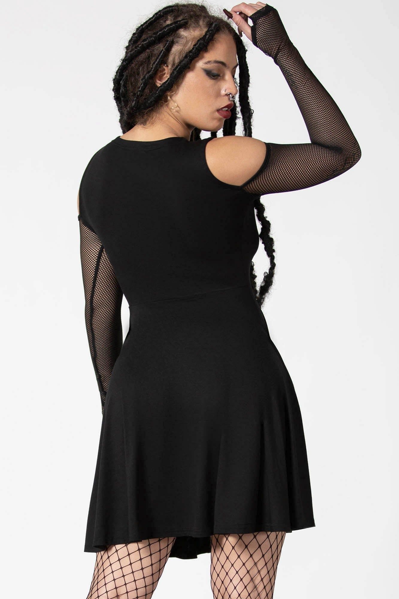 Corin Long Sleeve Dress Resurrect sold by Killstar product image thumbnail 3
