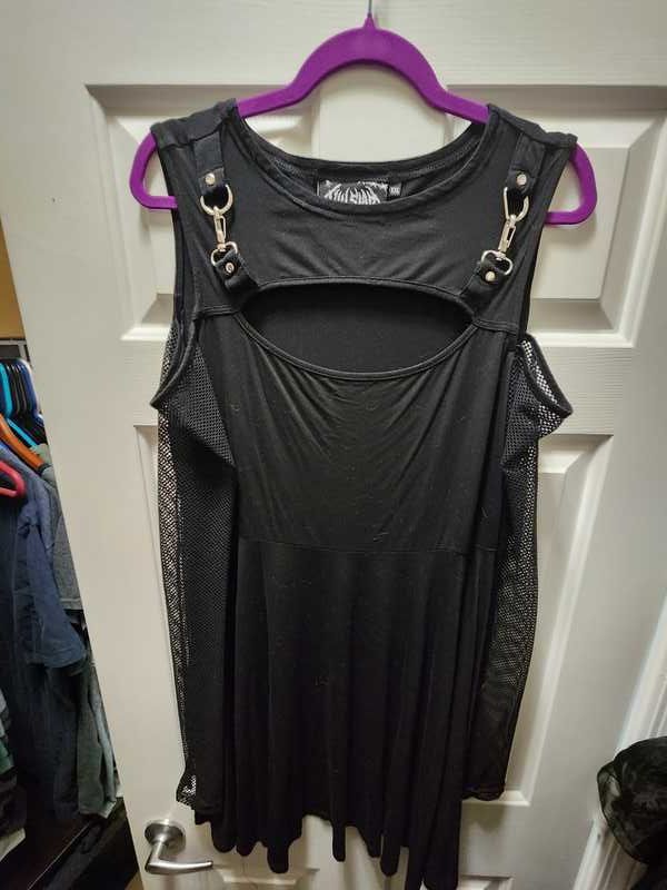 Corin Long Sleeve Dress Resurrect sold by Killstar product image thumbnail 4