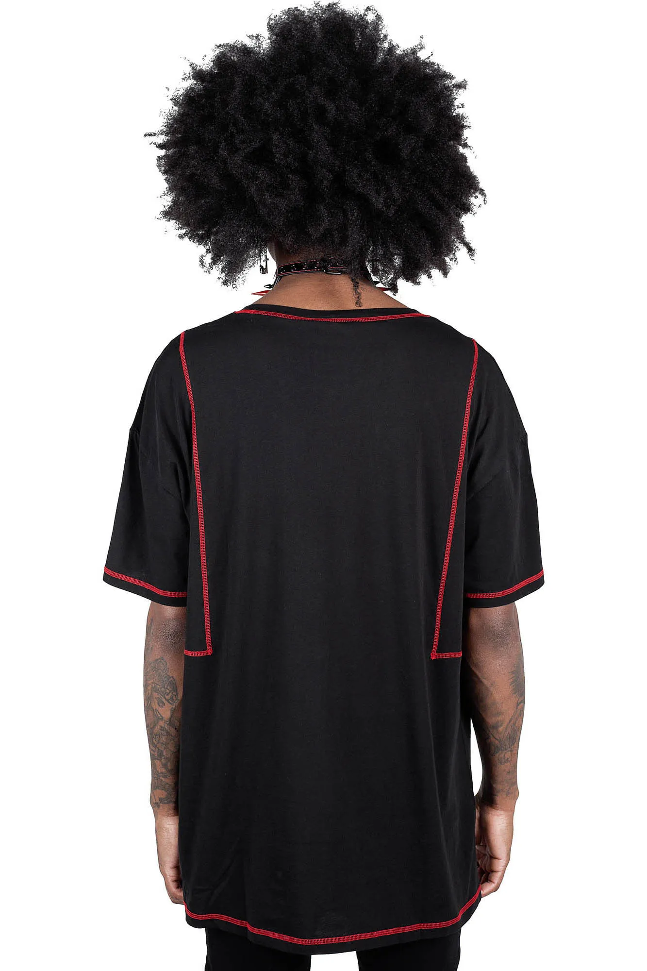 Departed Oversized Top sold by Killstar product image thumbnail 5