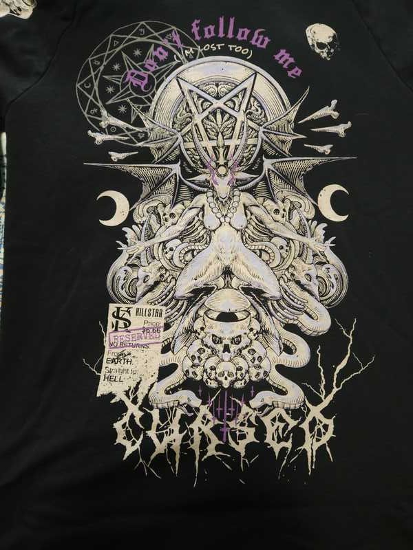 Cursed Hoodie Resurrect sold by Killstar product image thumbnail 6