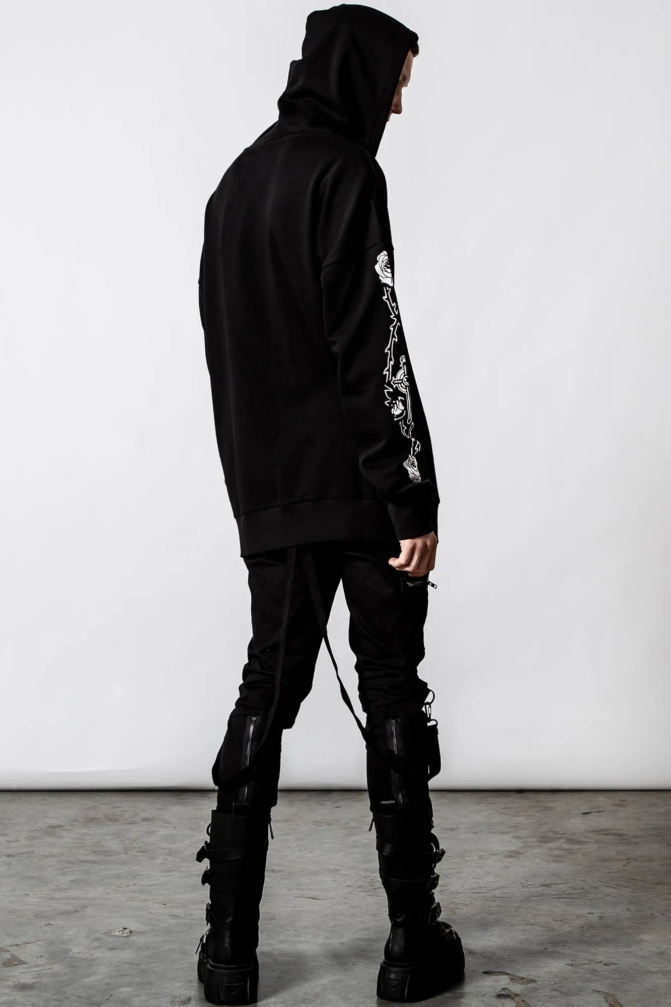 Morning Longline Hoodie sold by Killstar product image thumbnail 5