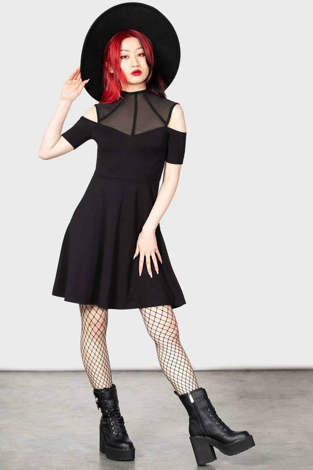 Astra Skater Dress Resurrect sold by Killstar product image thumbnail 3