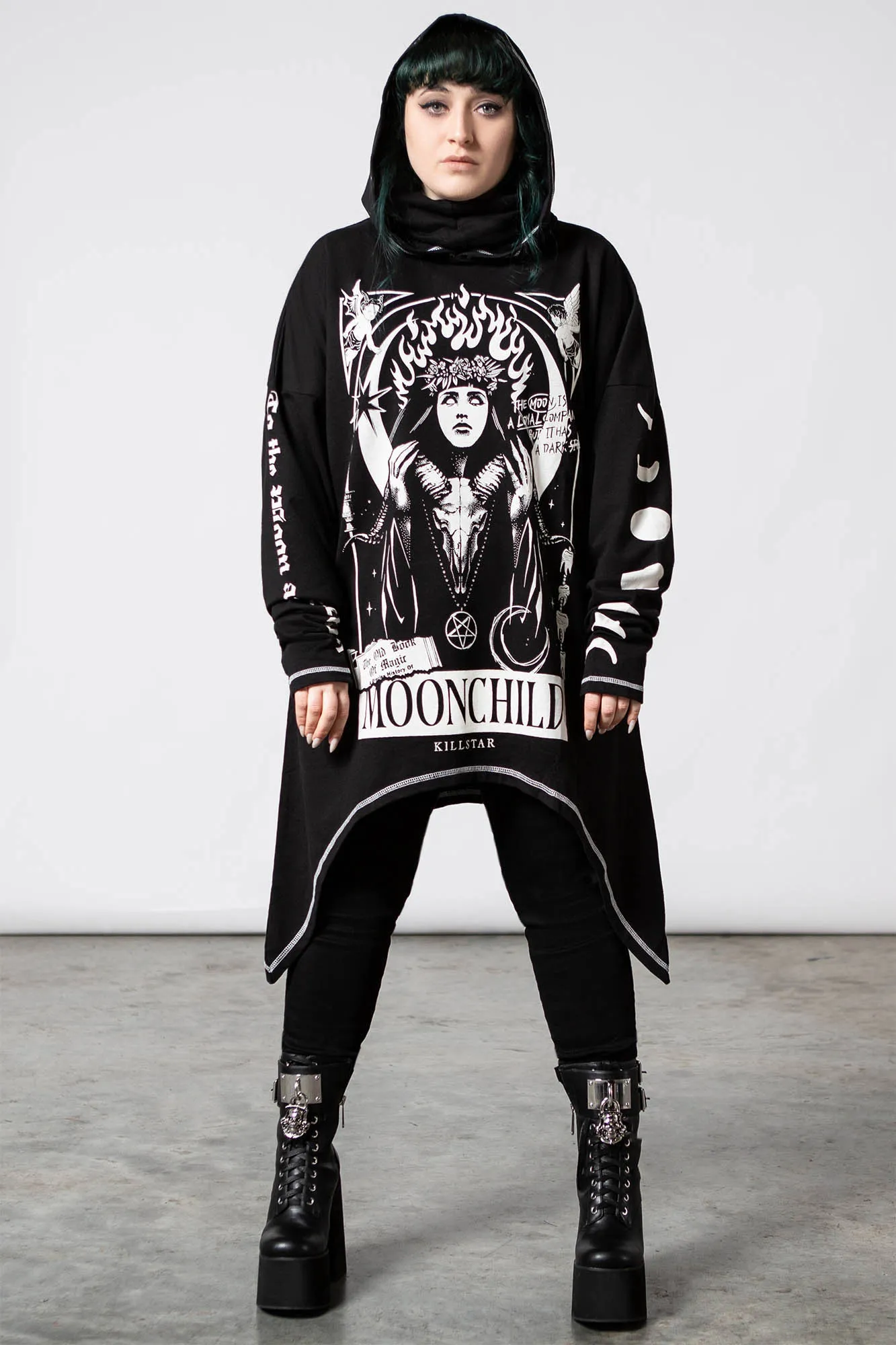 Companion Oversized Hoodie sold by Killstar product image thumbnail 2