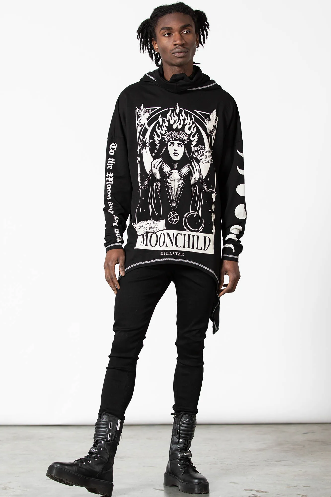 Companion Oversized Hoodie sold by Killstar product image thumbnail 3