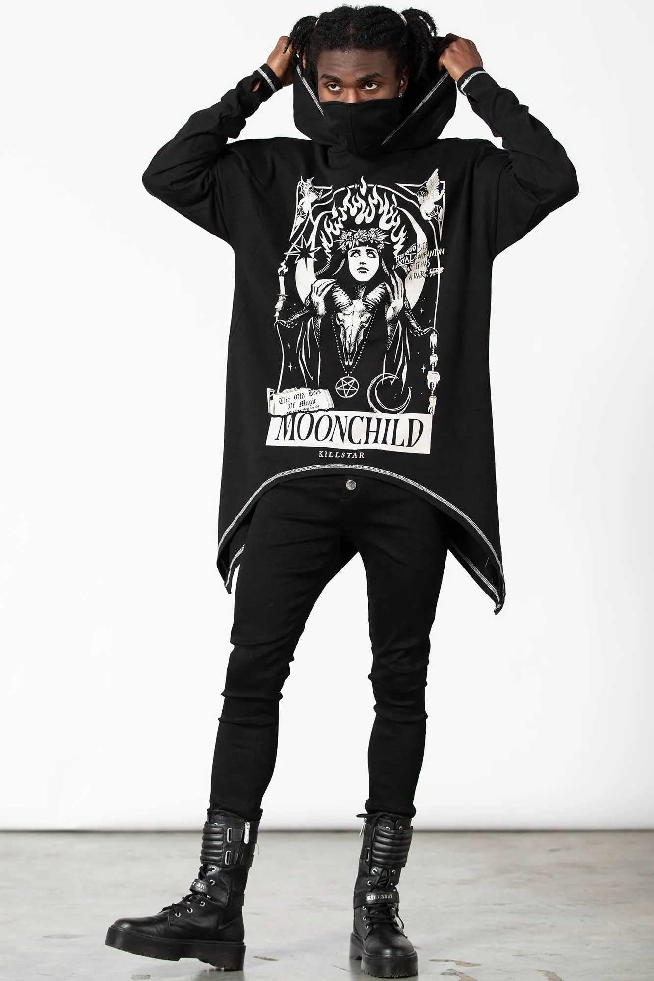 Companion Oversized Hoodie sold by Killstar product image thumbnail 5