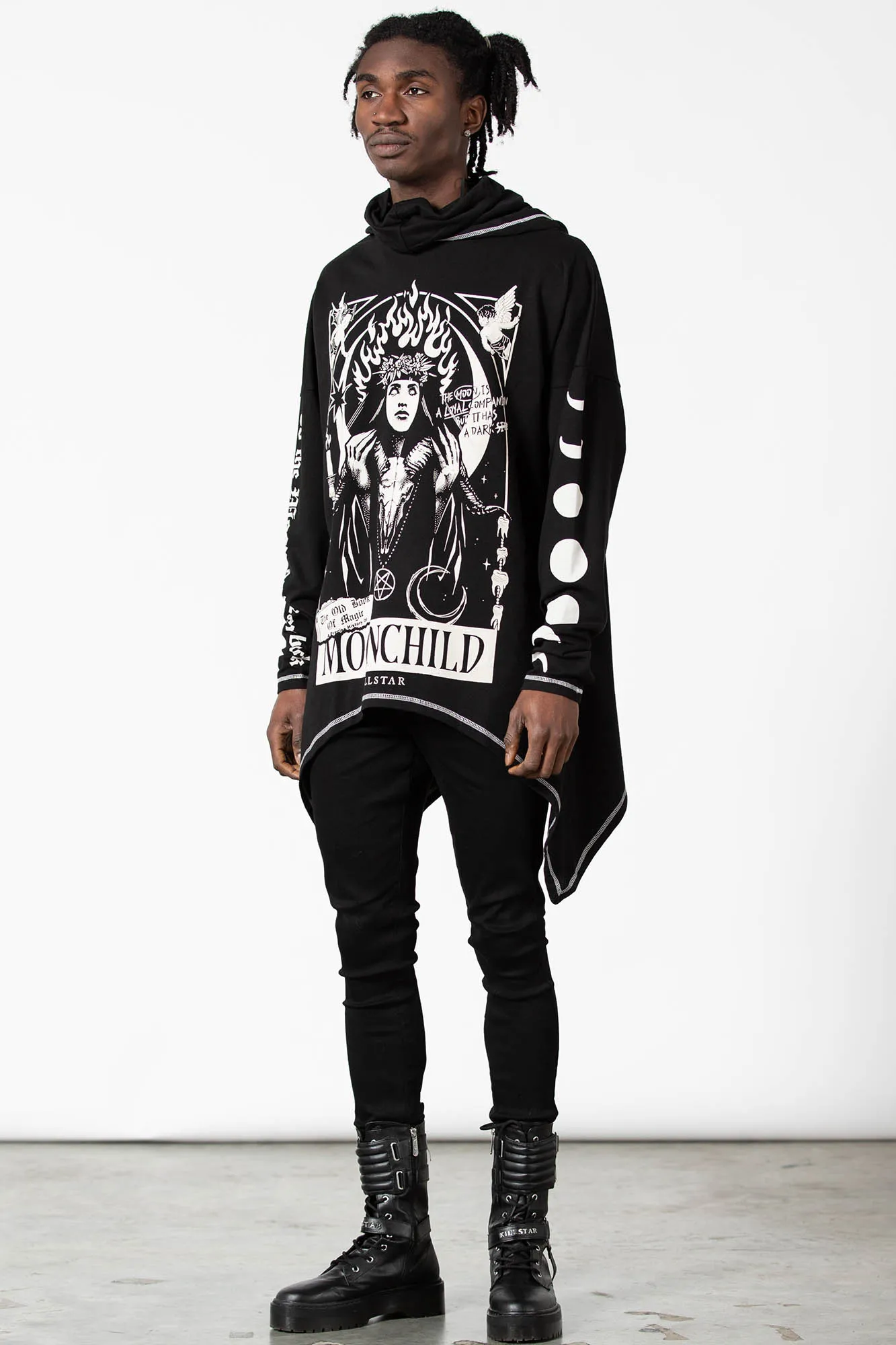 Companion Oversized Hoodie sold by Killstar product image thumbnail 4