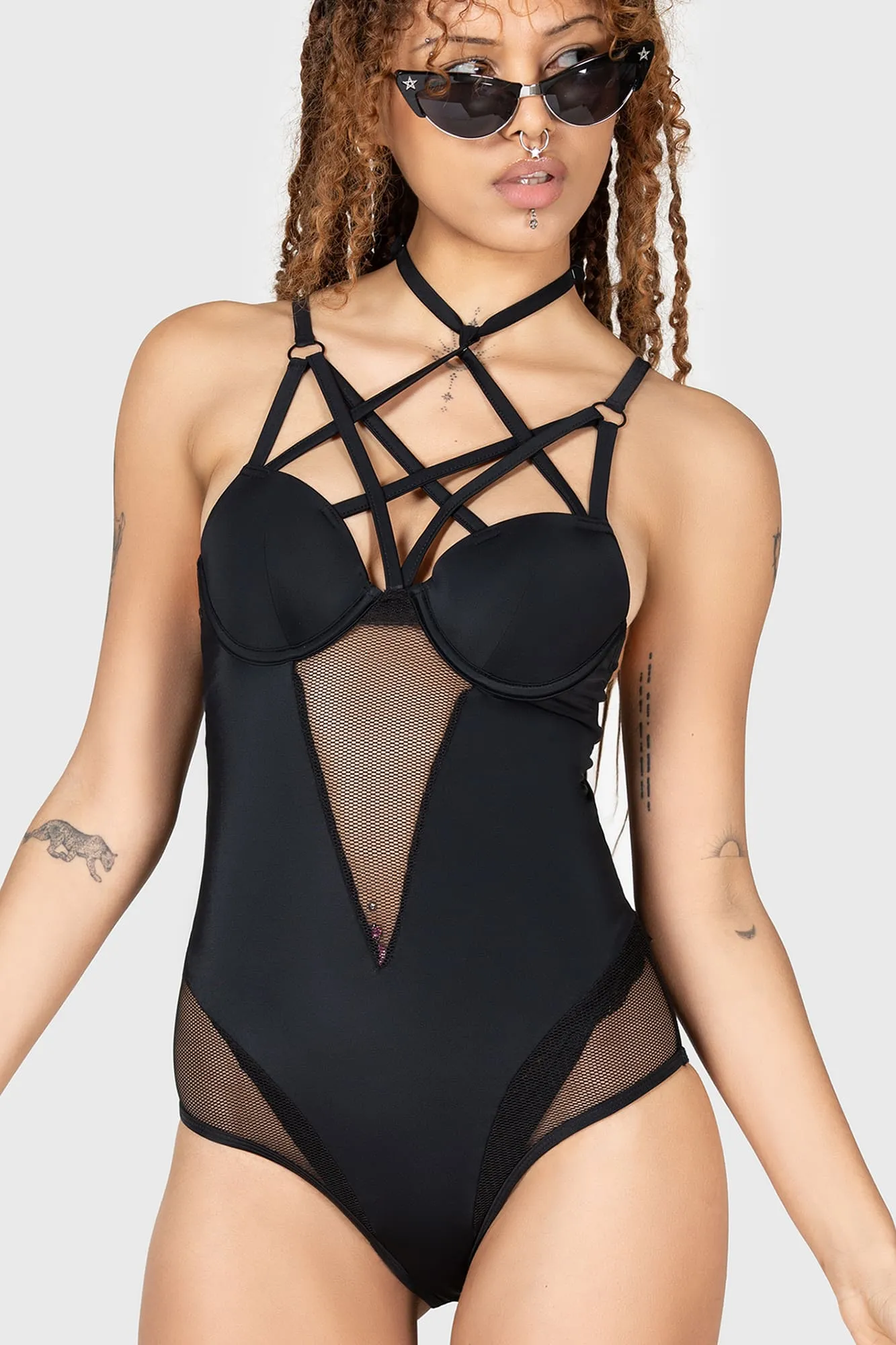 Sacred Ocean Swimsuit sold by Killstar product image thumbnail 3