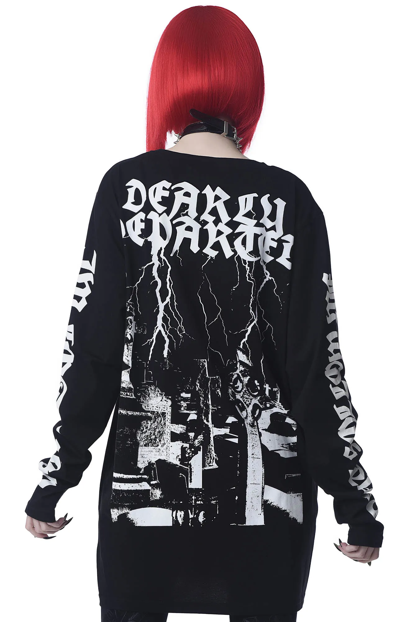 Departed Long Sleeve Top sold by Killstar product image thumbnail 2