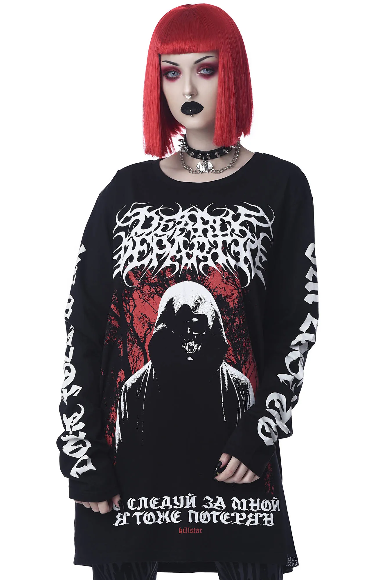 Departed Long Sleeve Top sold by Killstar