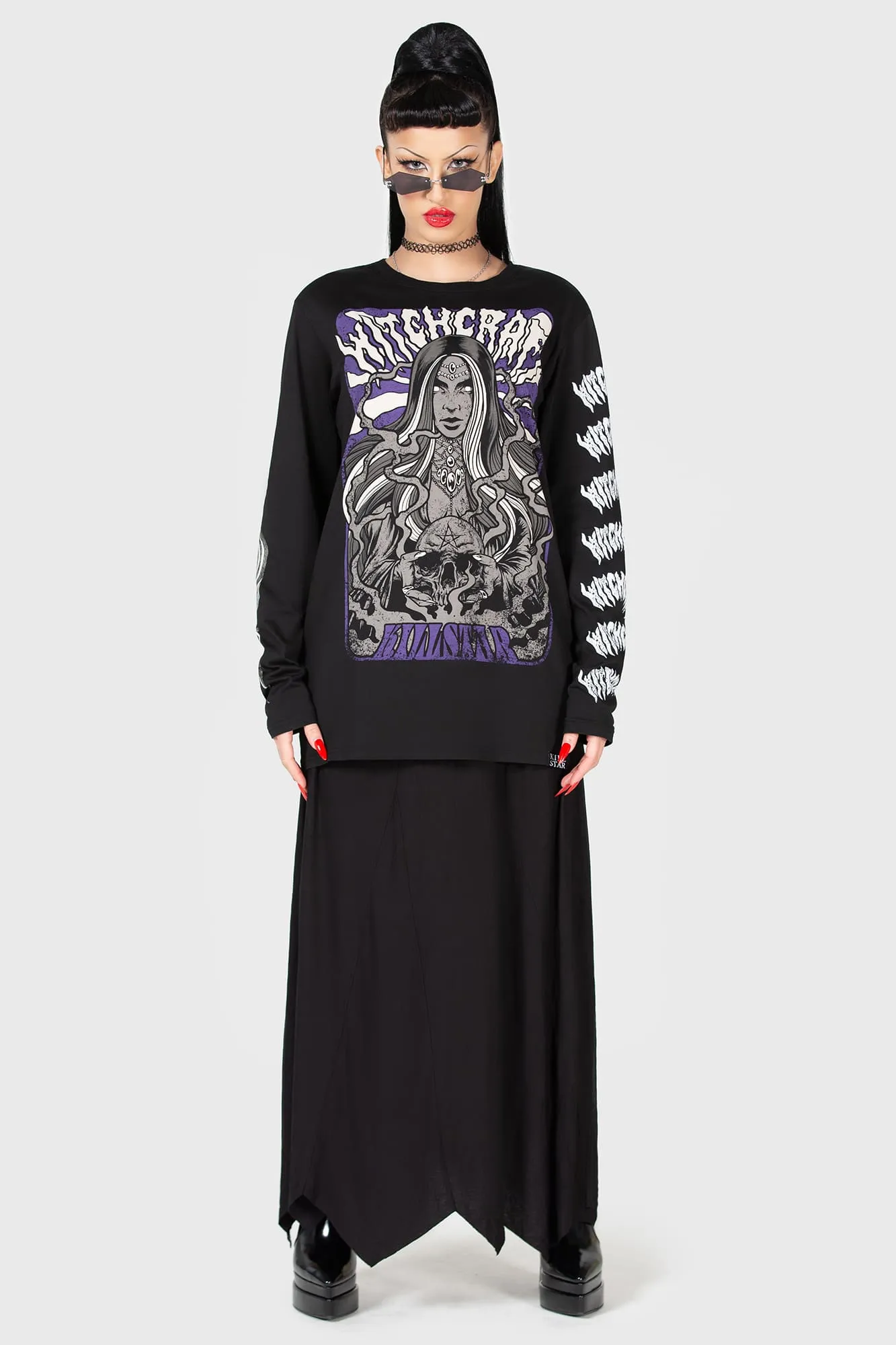 Witchcraft Sins Long Sleeve Top sold by Killstar product image thumbnail 4