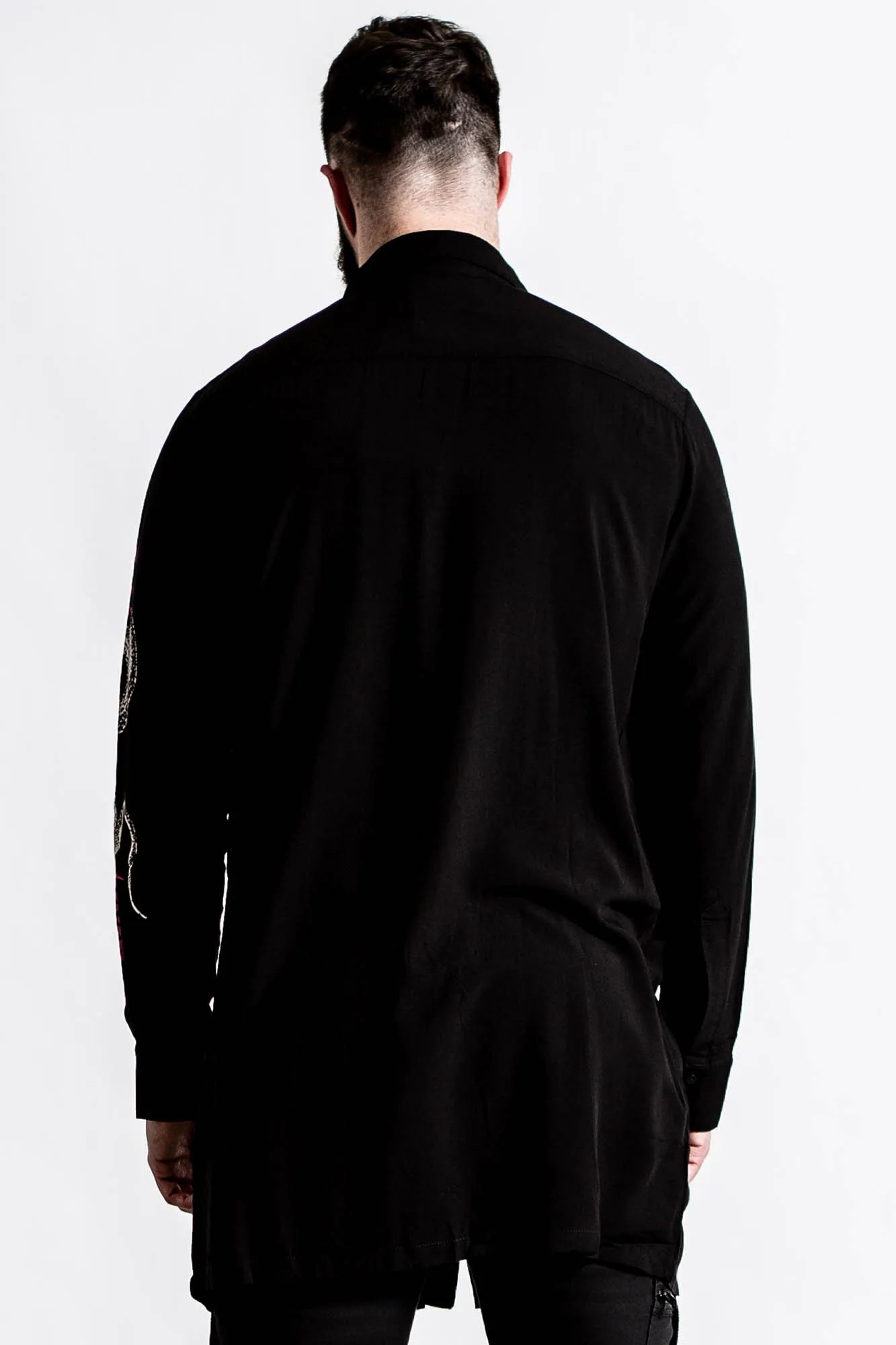 Meditate Button-Up Shirt sold by Killstar product image thumbnail 2