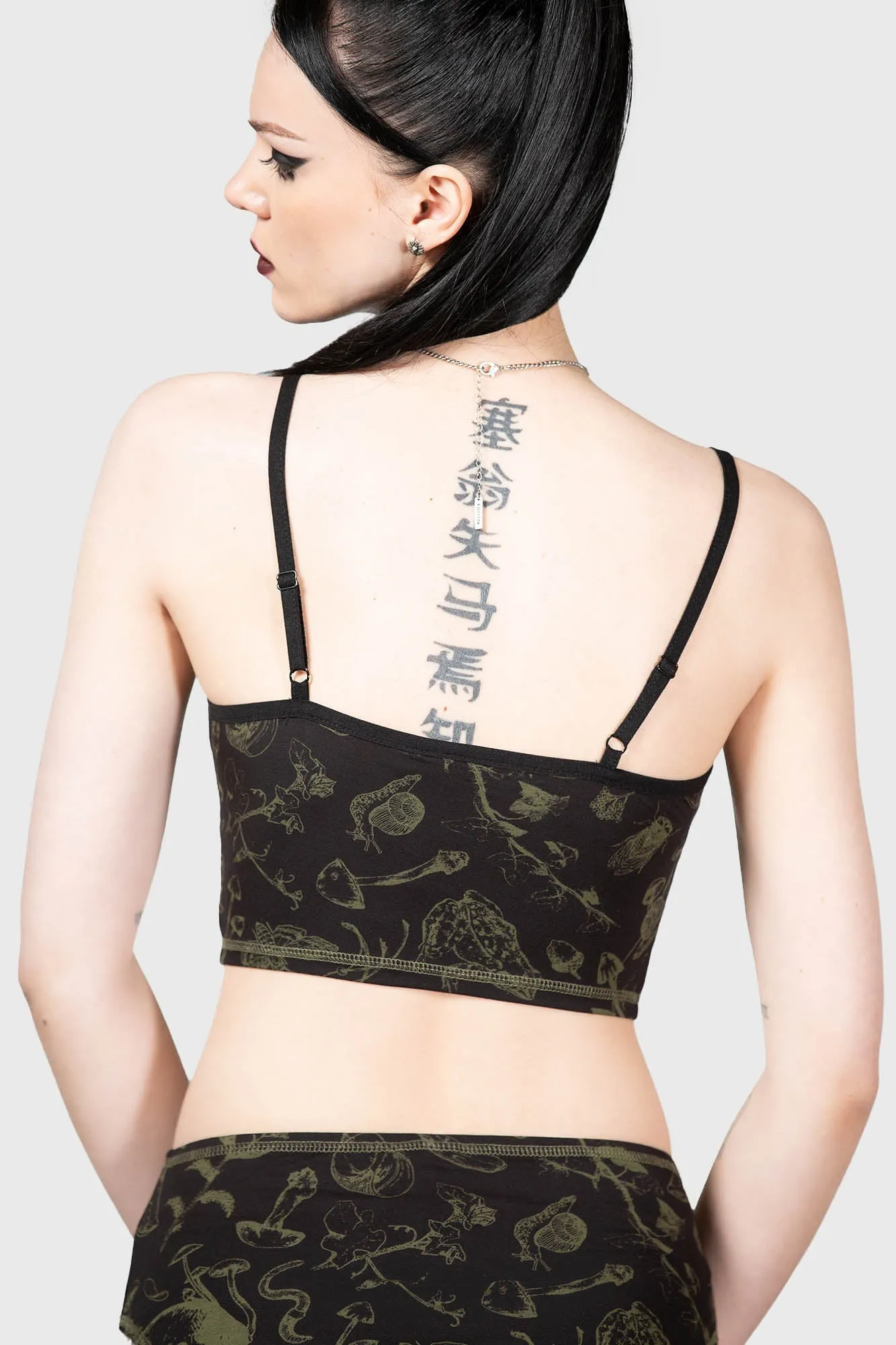 Forest Lush Bralet sold by Killstar product image thumbnail 3
