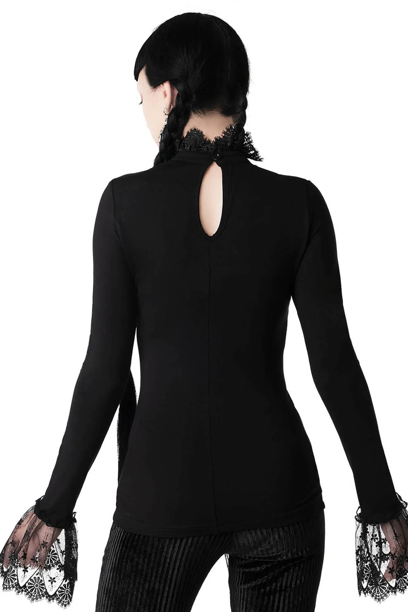 Fiona Ruffle Top - Resurrect sold by Killstar product image thumbnail 4