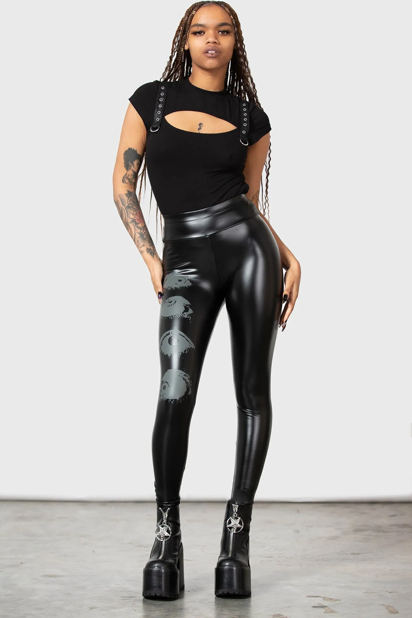See Through You Leggings sold by Killstar