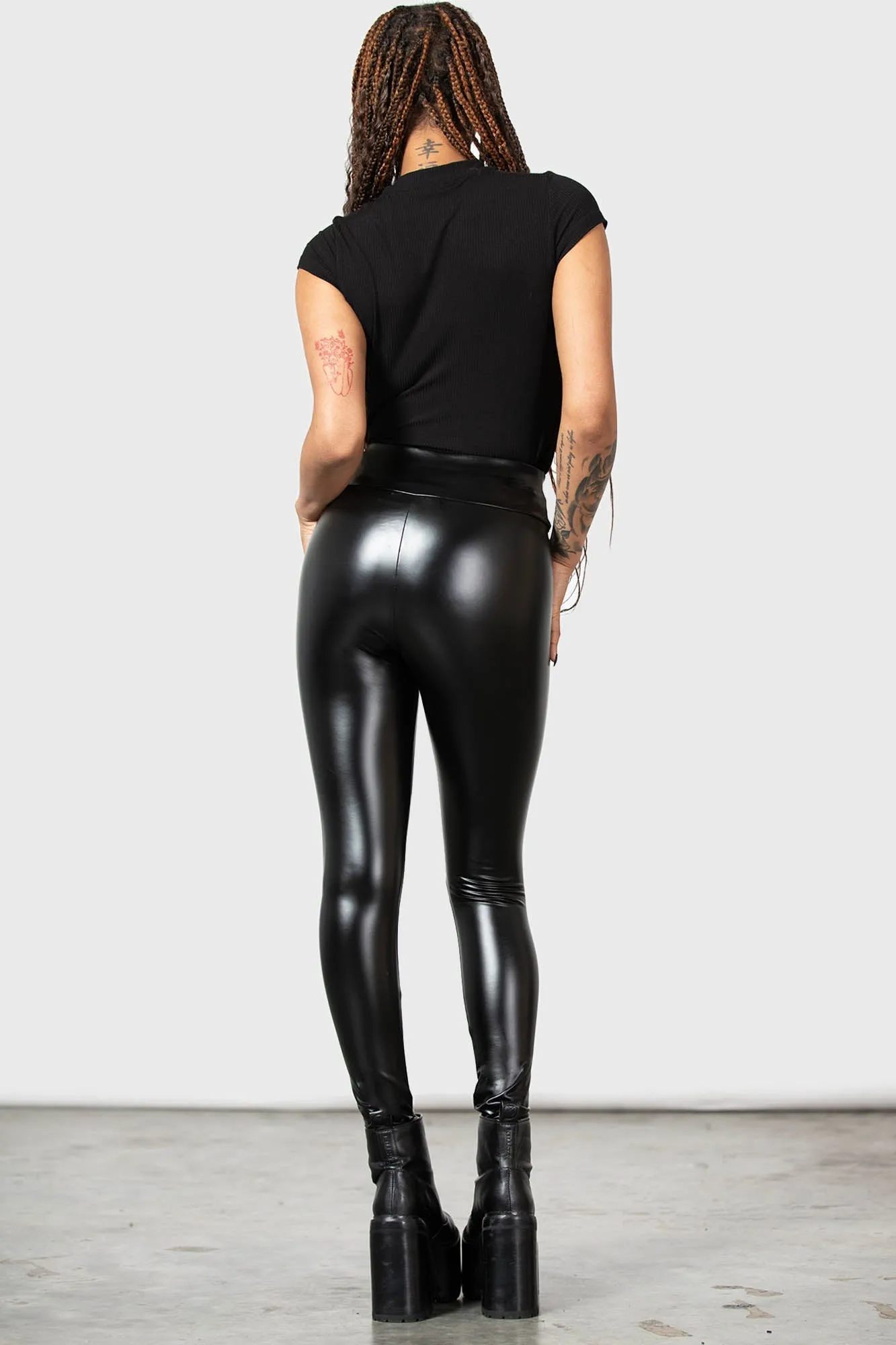 See Through You Leggings sold by Killstar product image thumbnail 4