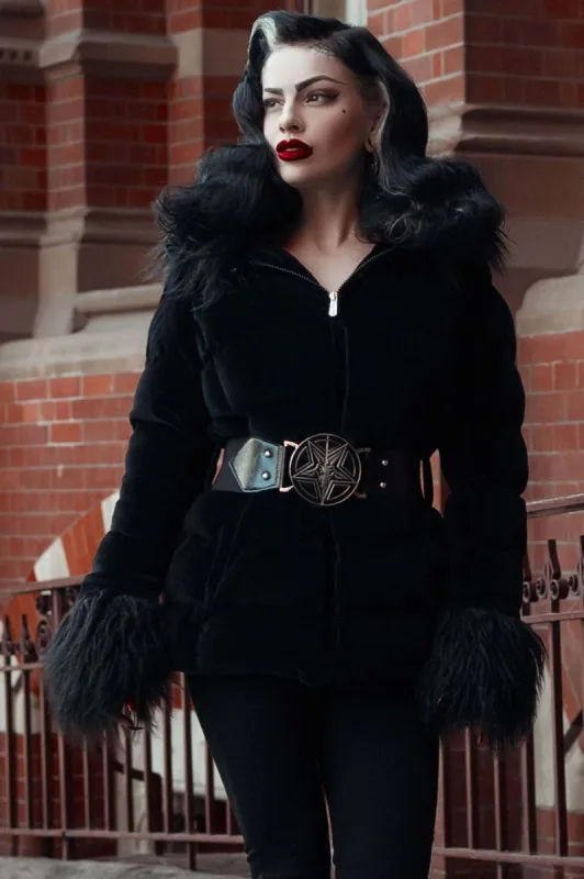 Gates Of Hell Hooded Coat Resurrect sold by Killstar