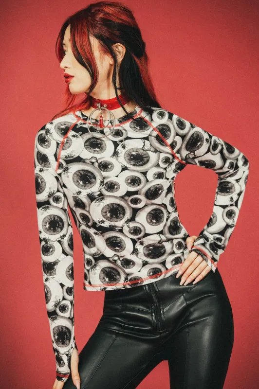 Four Flies Raglan Top sold by Killstar