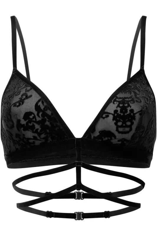 Sleepin' Curse Bralet sold by Killstar