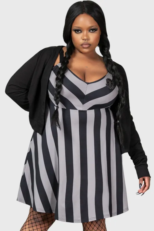Nevermore Mini Dress [PLUS] sold by Killstar
