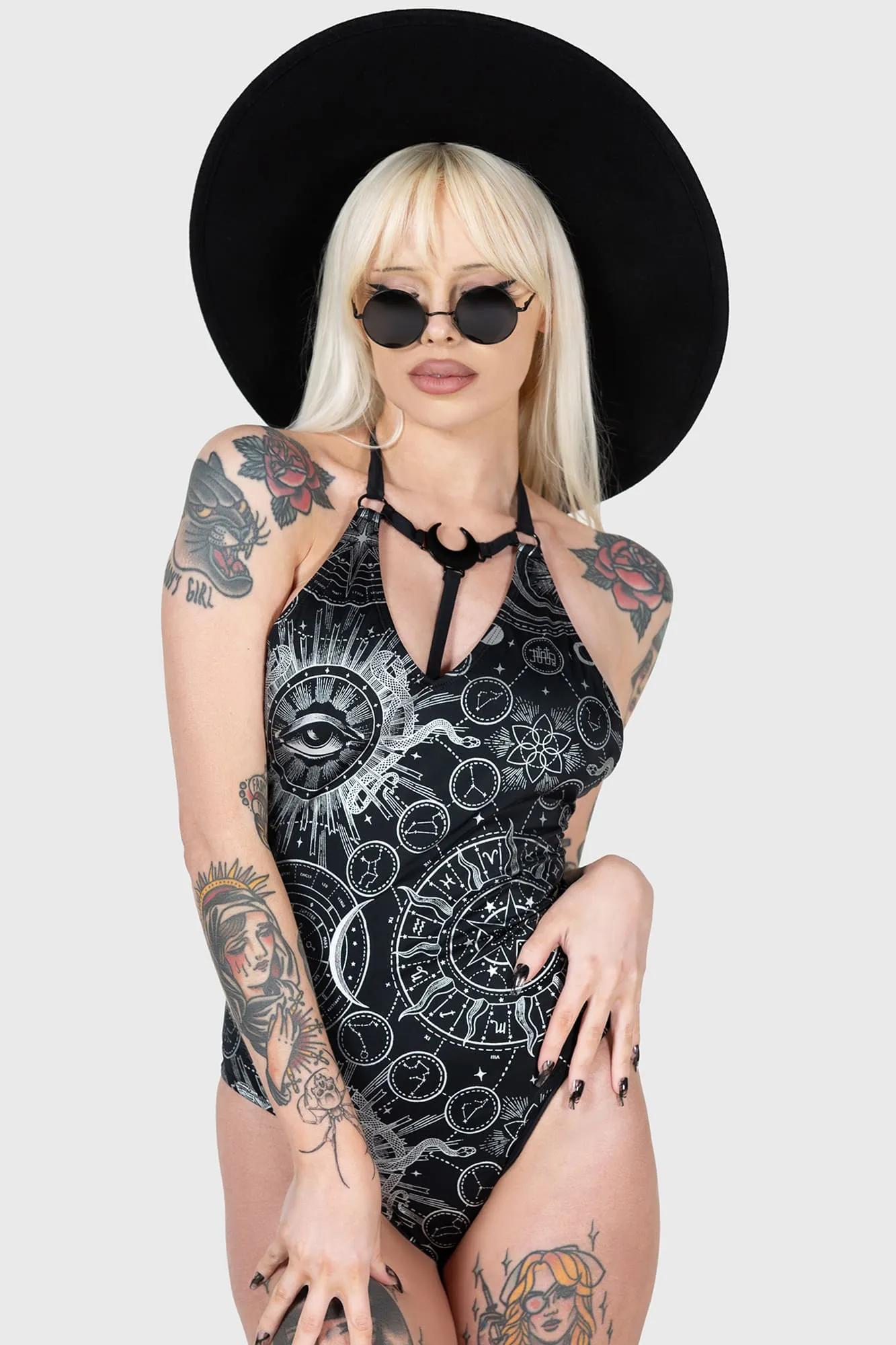 Lunar Tide Swimsuit sold by Killstar product image thumbnail 5