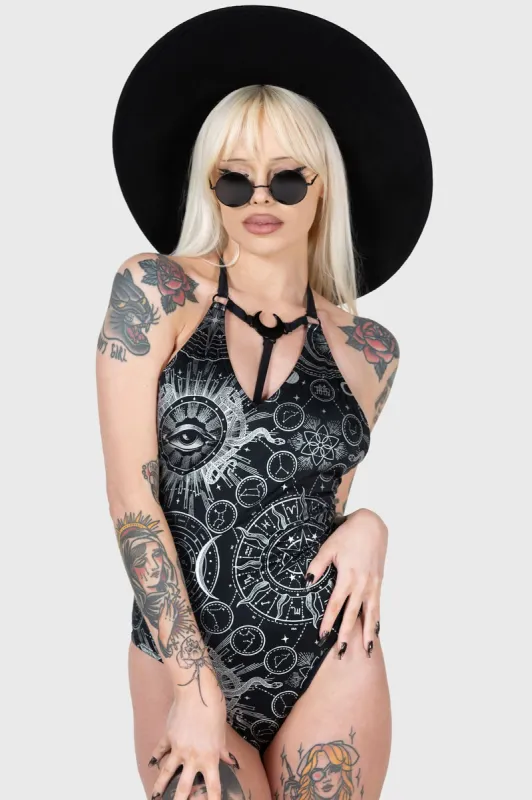 Lunar Tide Swimsuit sold by Killstar