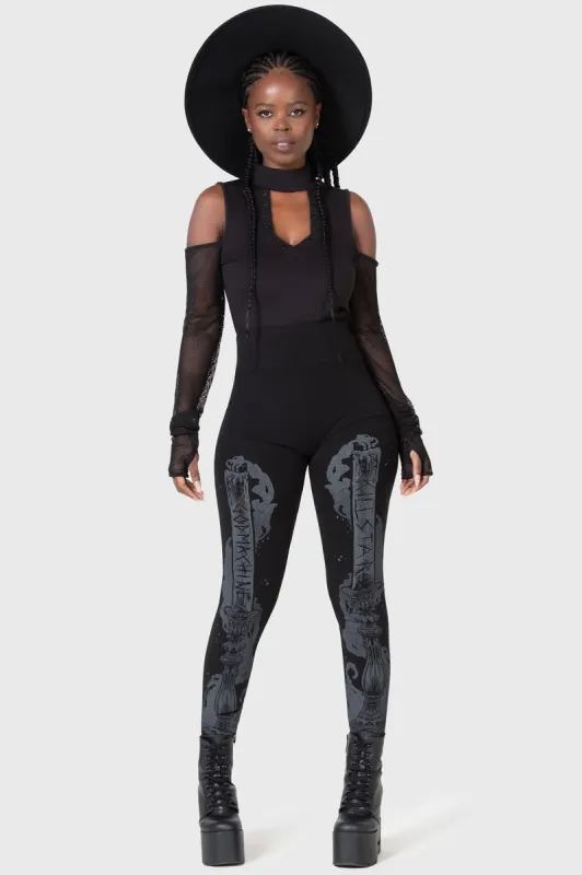 Candelabrum Leggings sold by Killstar