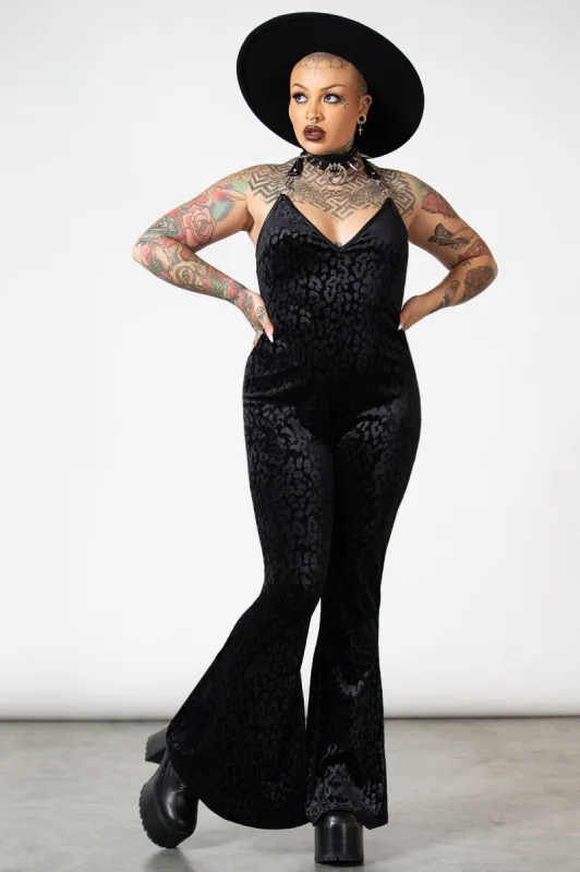 Huntress Halter Catsuit [B] sold by Killstar