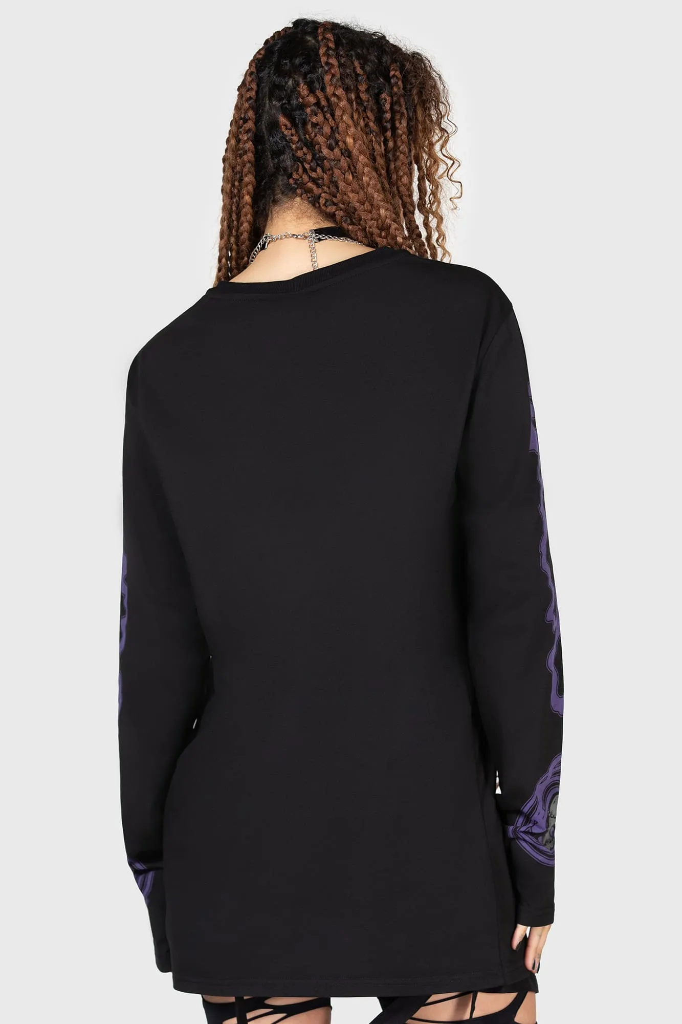 Blac Magick Long Sleeve Top sold by Killstar product image thumbnail 3