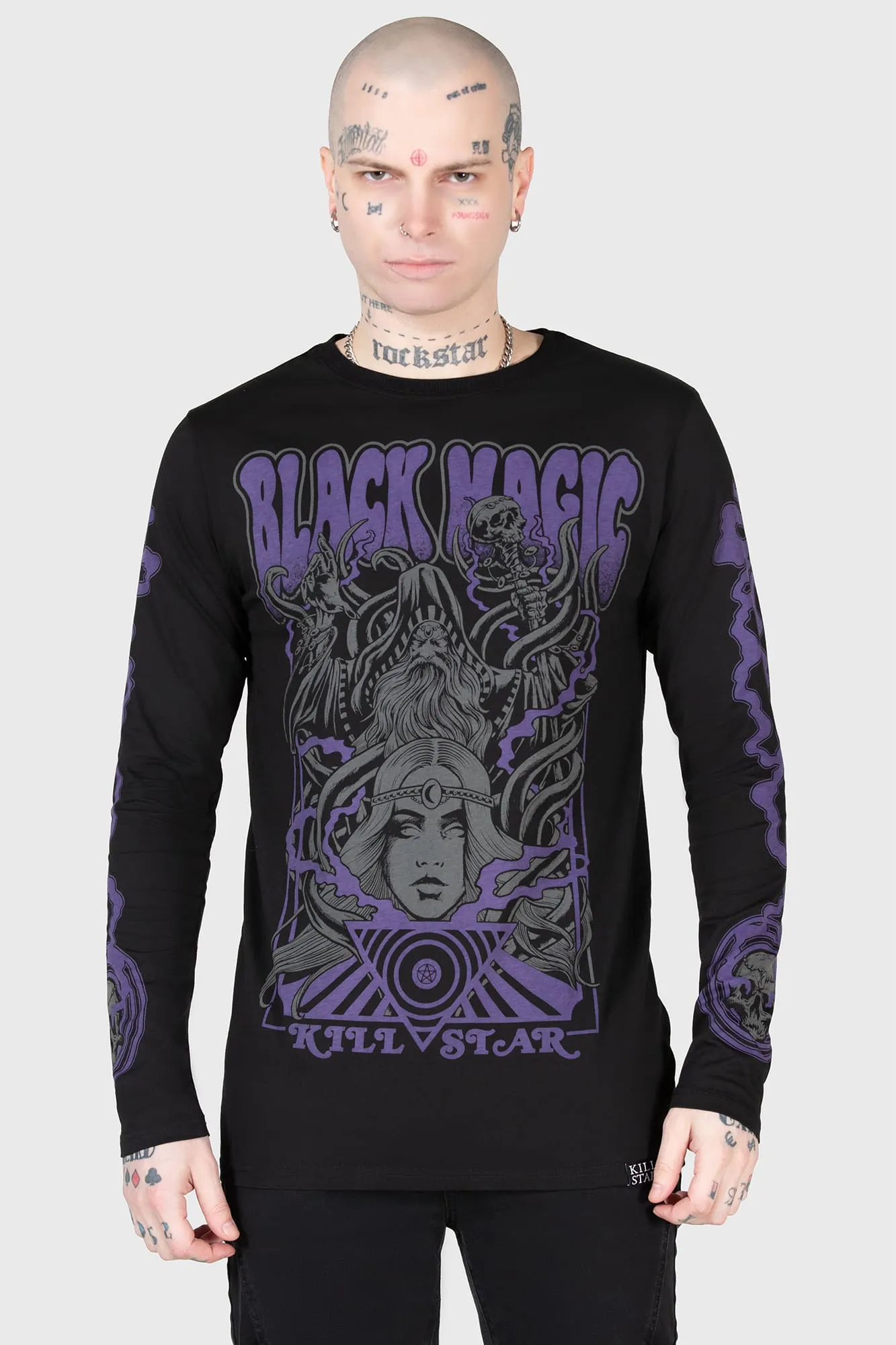 Blac Magick Long Sleeve Top sold by Killstar product image thumbnail 5