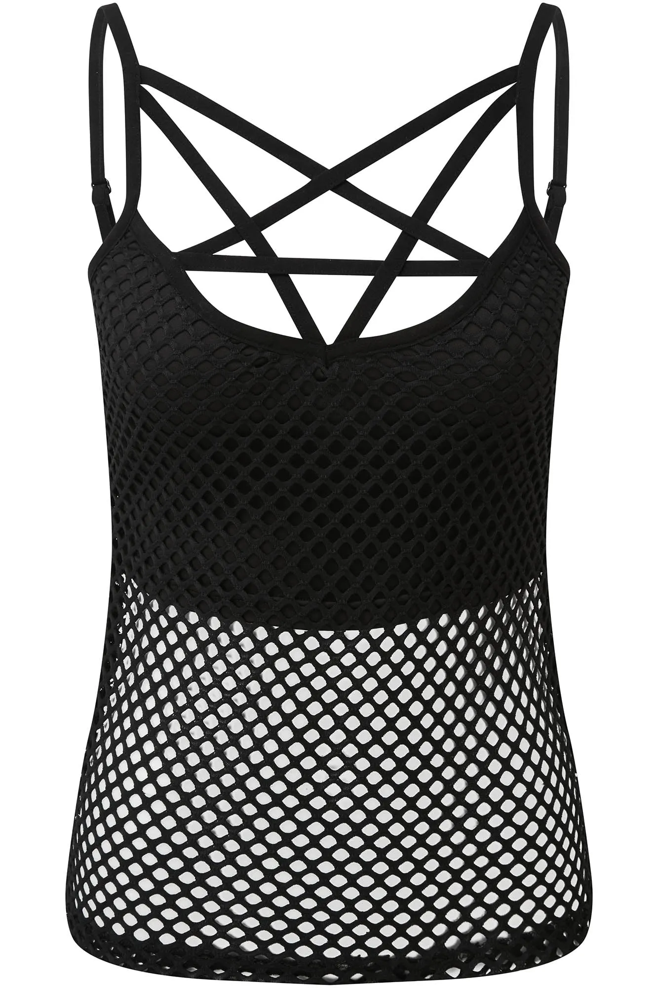 Witchnet Strap Top sold by Killstar product image thumbnail 3
