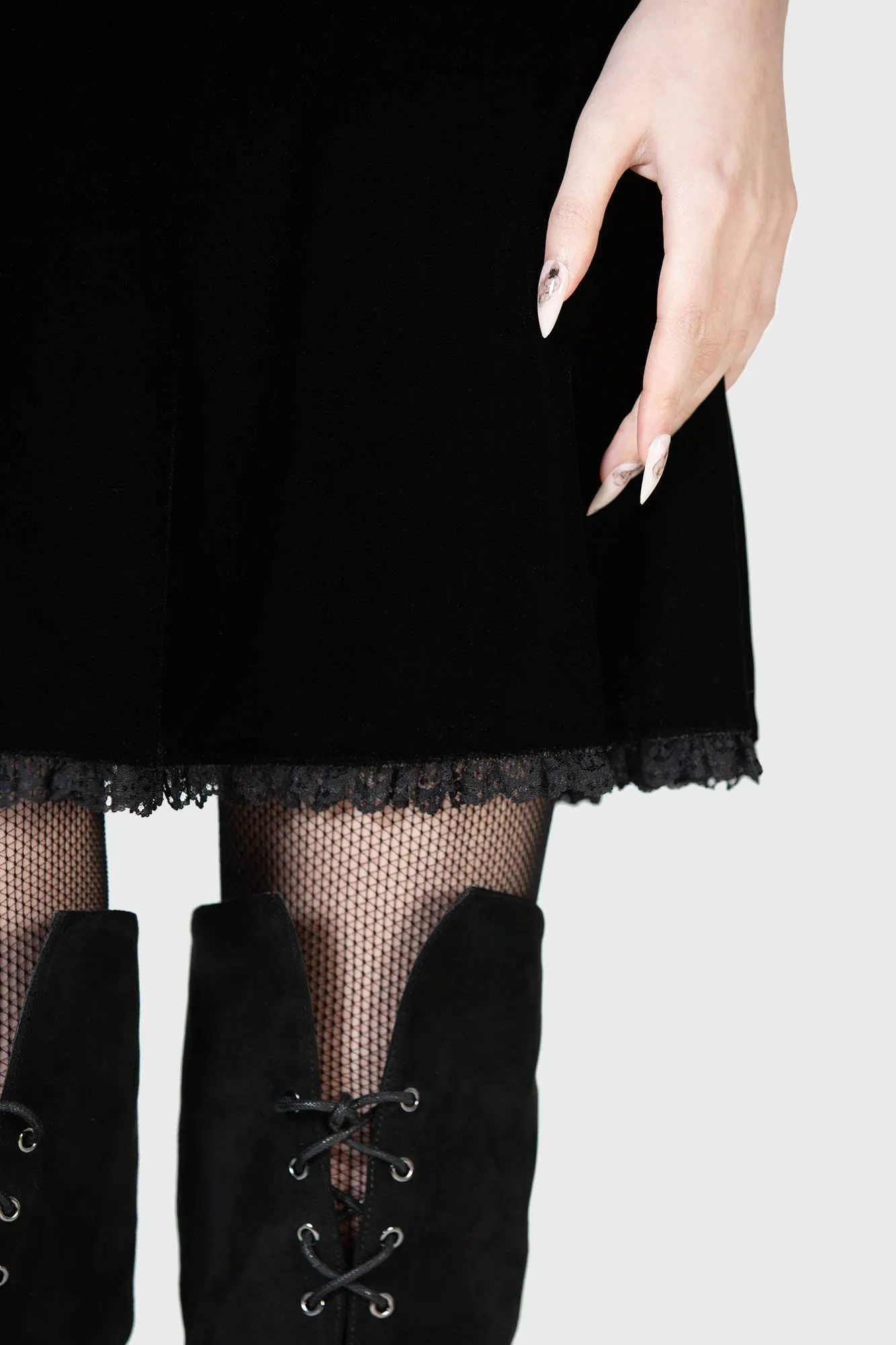 Gehanna Mini Skirt sold by Killstar product image thumbnail 3
