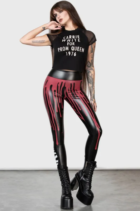 Senior Prom Leggings sold by Killstar
