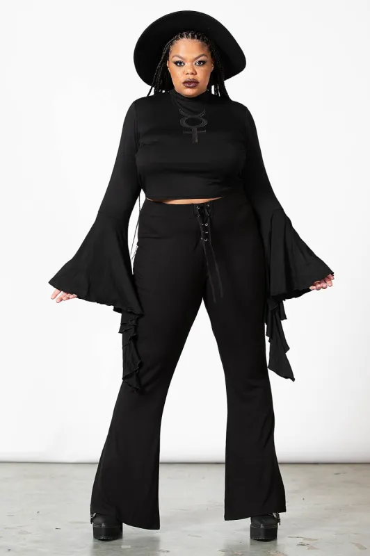 Slo-Burn Bell Bottoms [B] [PLUS] sold by Killstar