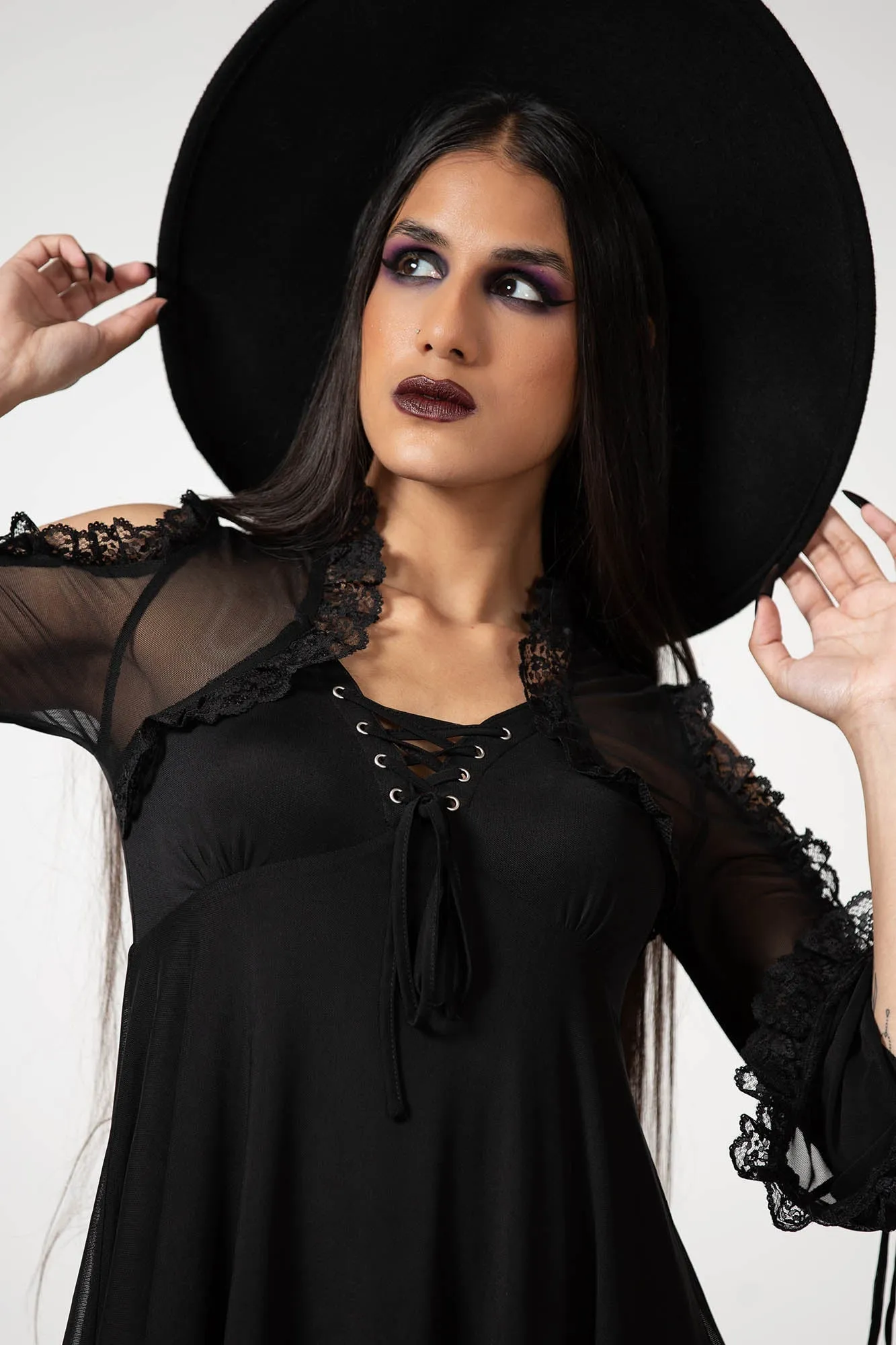 Haunted Maiden Dress - Resurrect sold by Killstar product image thumbnail 3