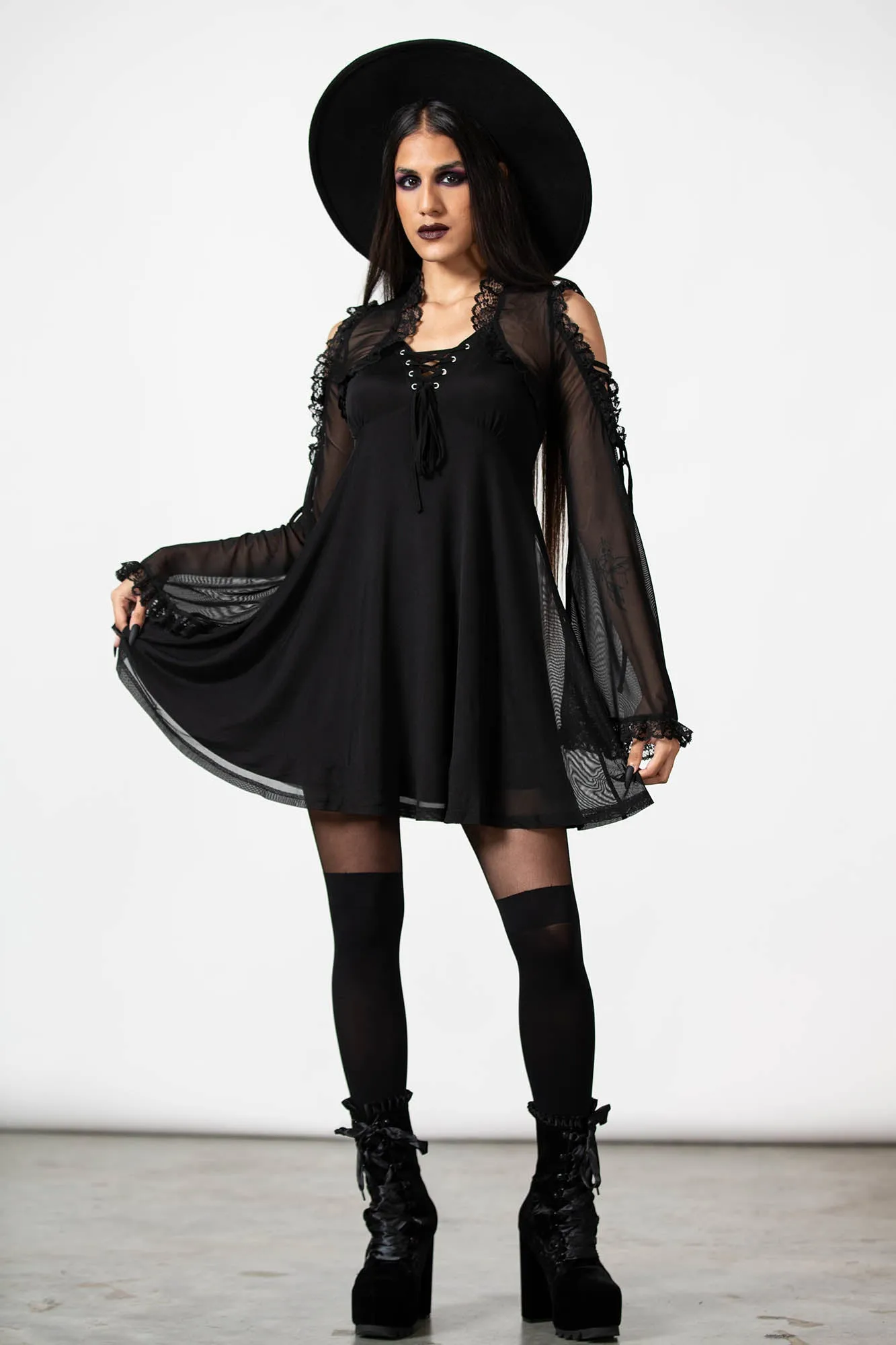Haunted Maiden Dress - Resurrect sold by Killstar product image thumbnail 4
