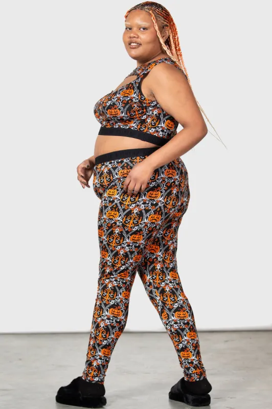 Haunted Leggings [PLUS] sold by Killstar
