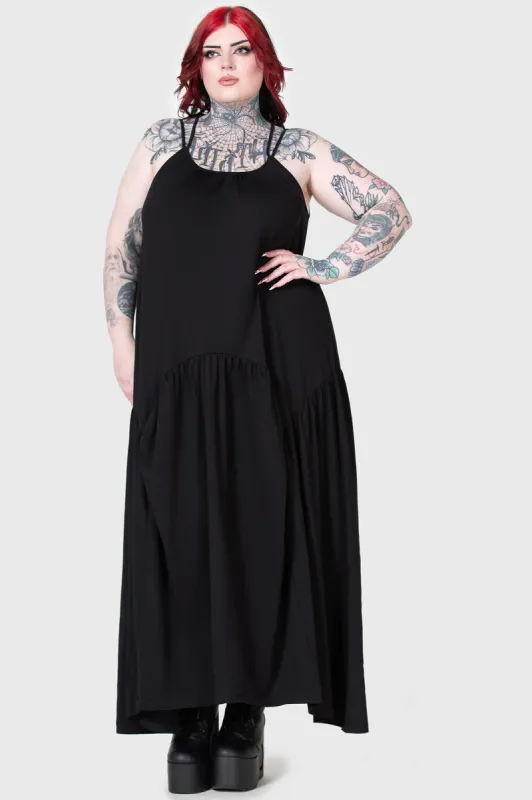 Demise Maxi Dress [PLUS] sold by Killstar