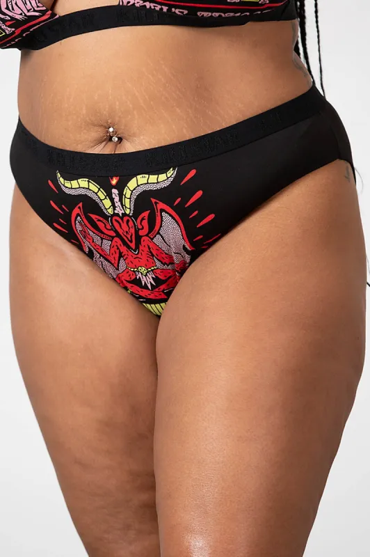 Devil Incarnate Panty [PLUS] sold by Killstar