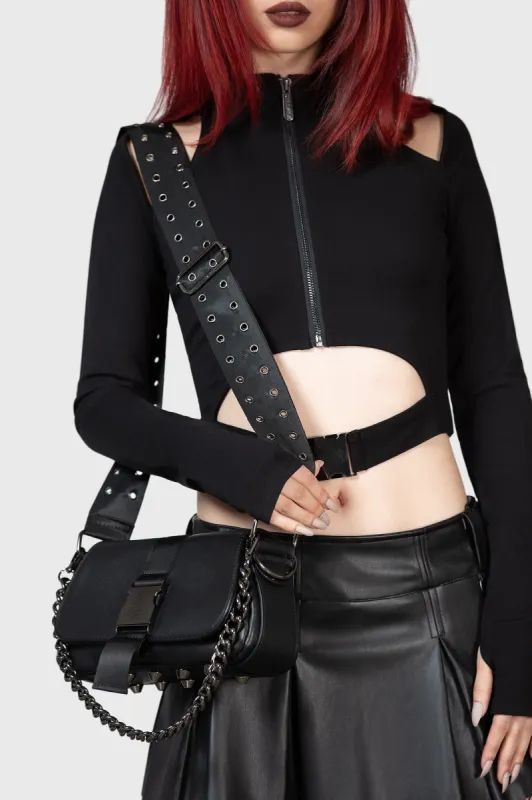 Darkwave Shoulder Bag made by Killstar